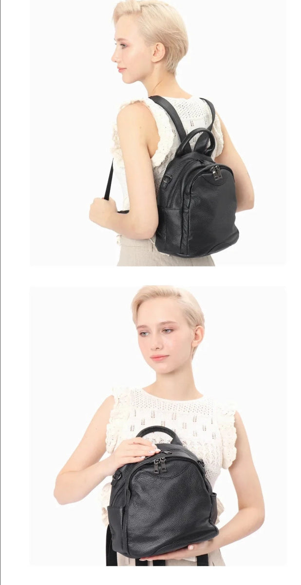 Heyto Heyto ⋄ kleiner Lederrucksack für Damen – Damenrucksack & Tasche